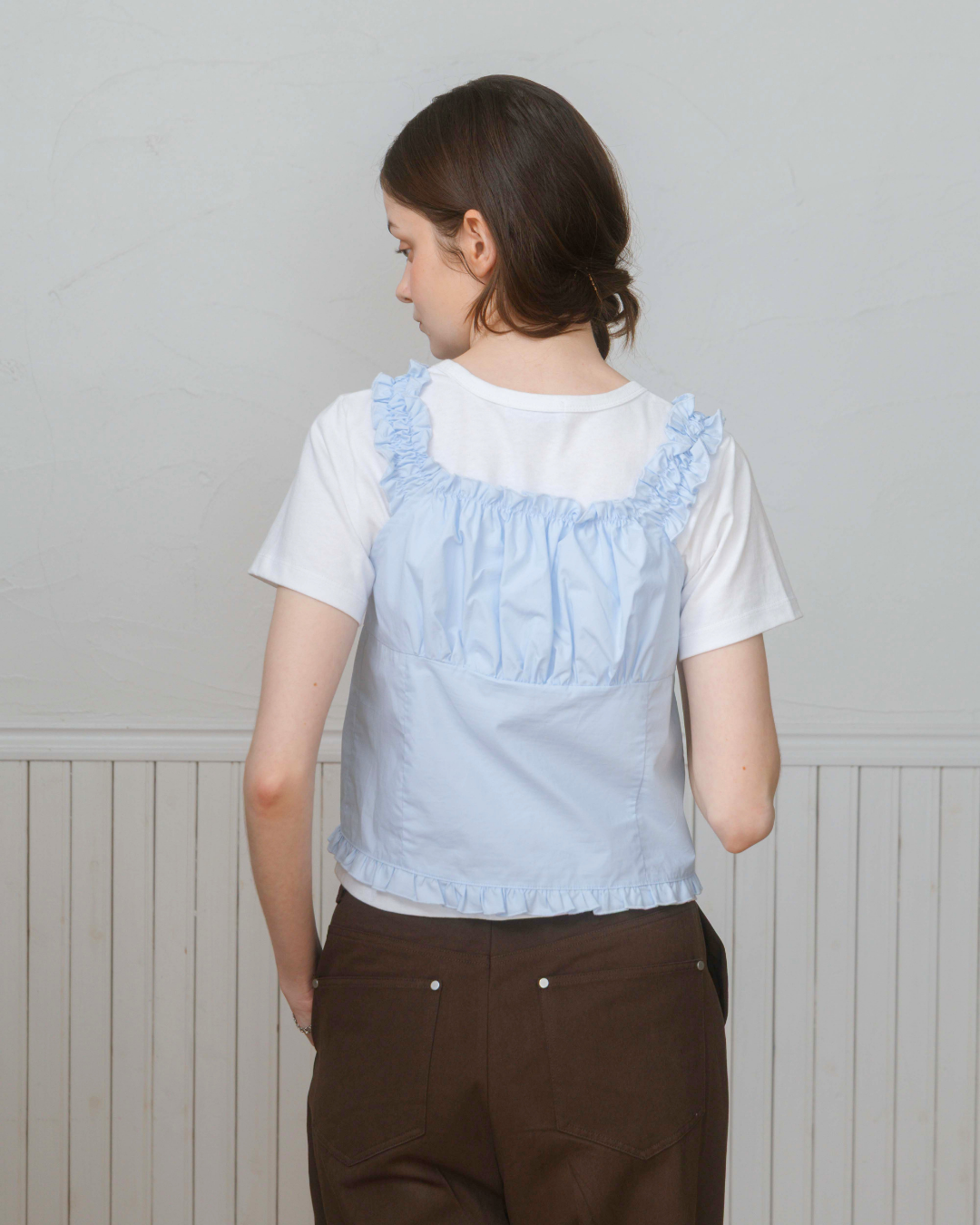 Soft Frill Bustier