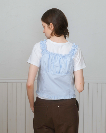Soft Frill Bustier