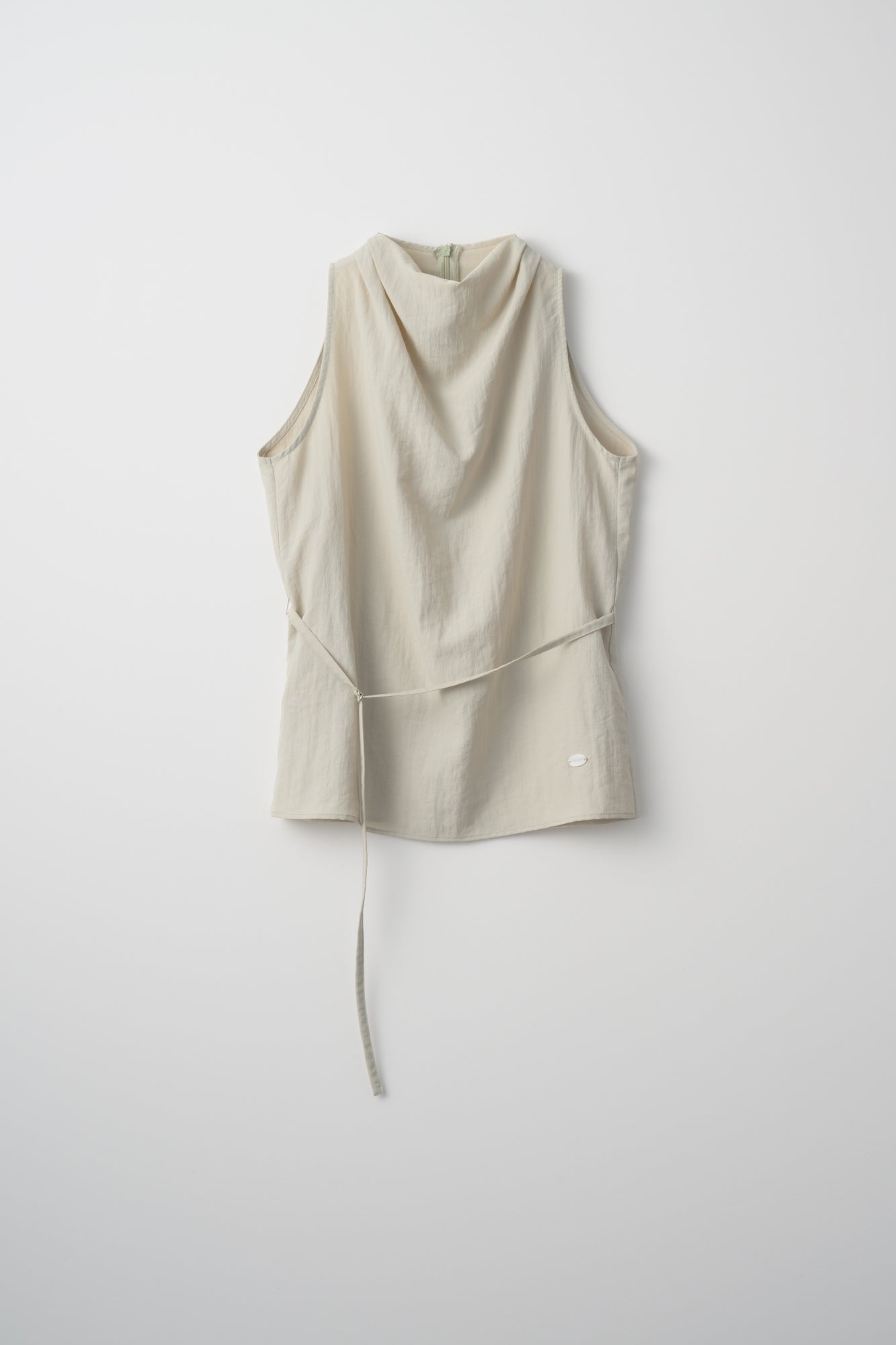 Drape Tie Halter Top