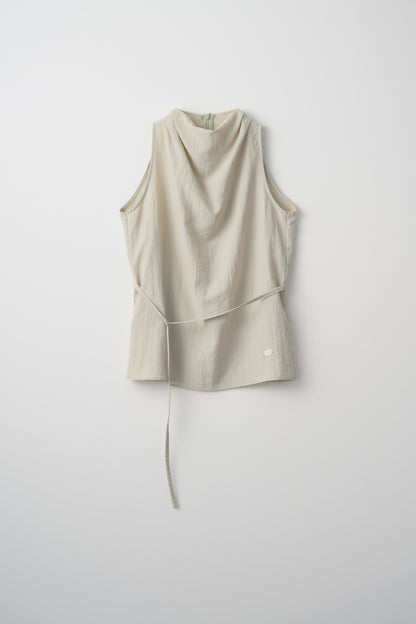 Drape Tie Halter Top