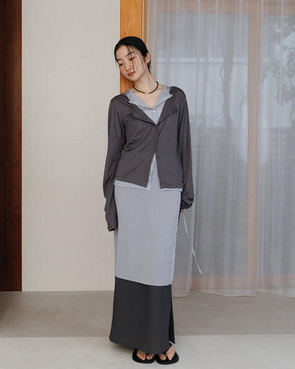 Tie Wrap Layer Skirt