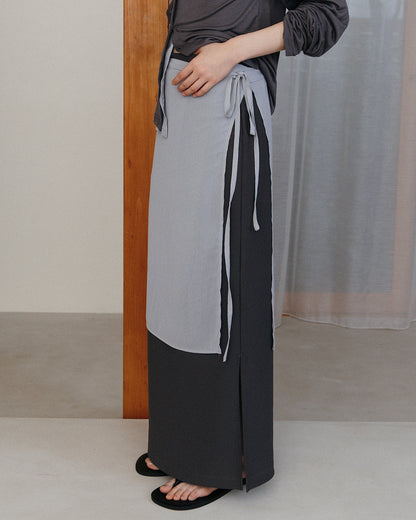 Tie Wrap Layer Skirt