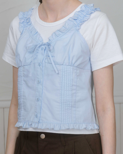 Soft Frill Bustier
