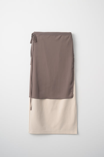 Tie Wrap Layer Skirt