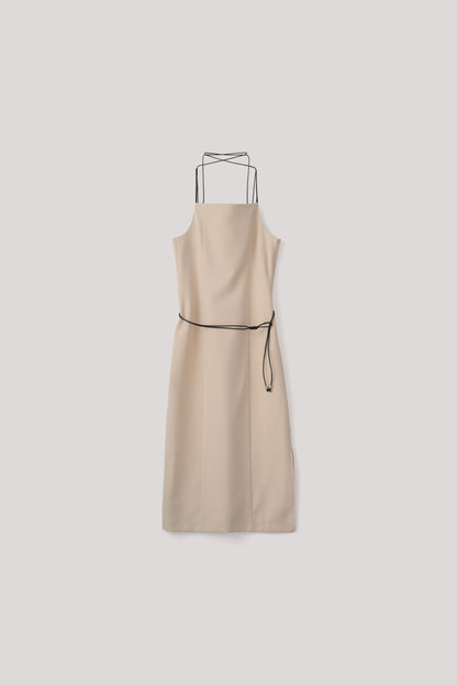 String Choker Dress