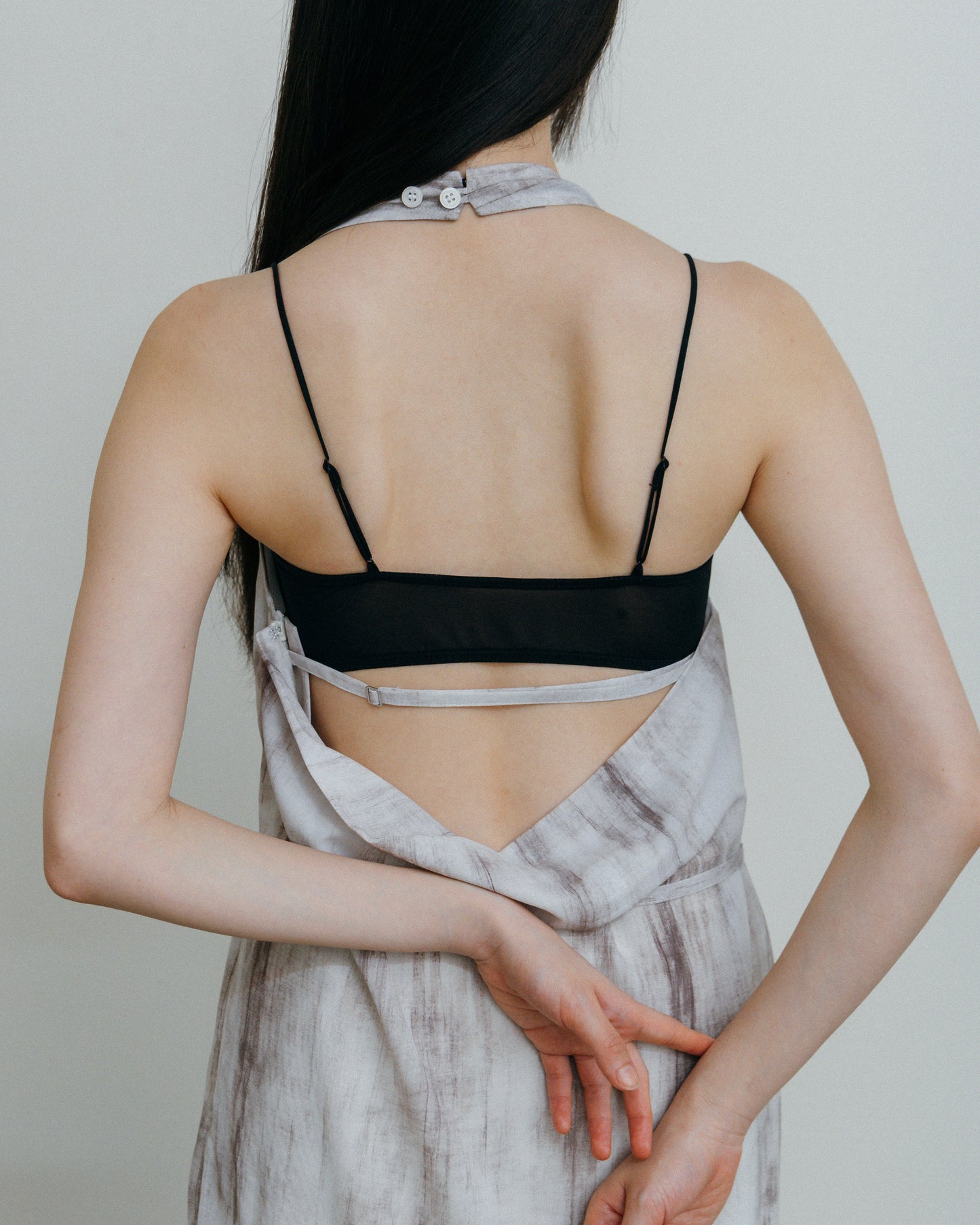 Nuanced Halter Dress