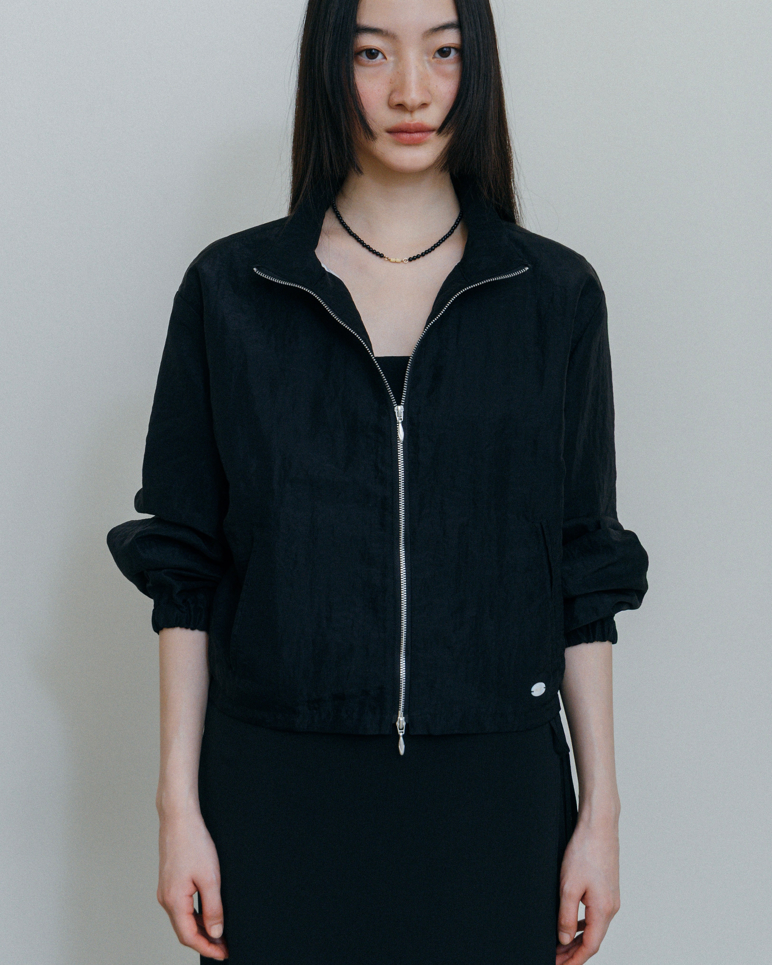 Washed Sheer Blouson – newv | ヌーヴ
