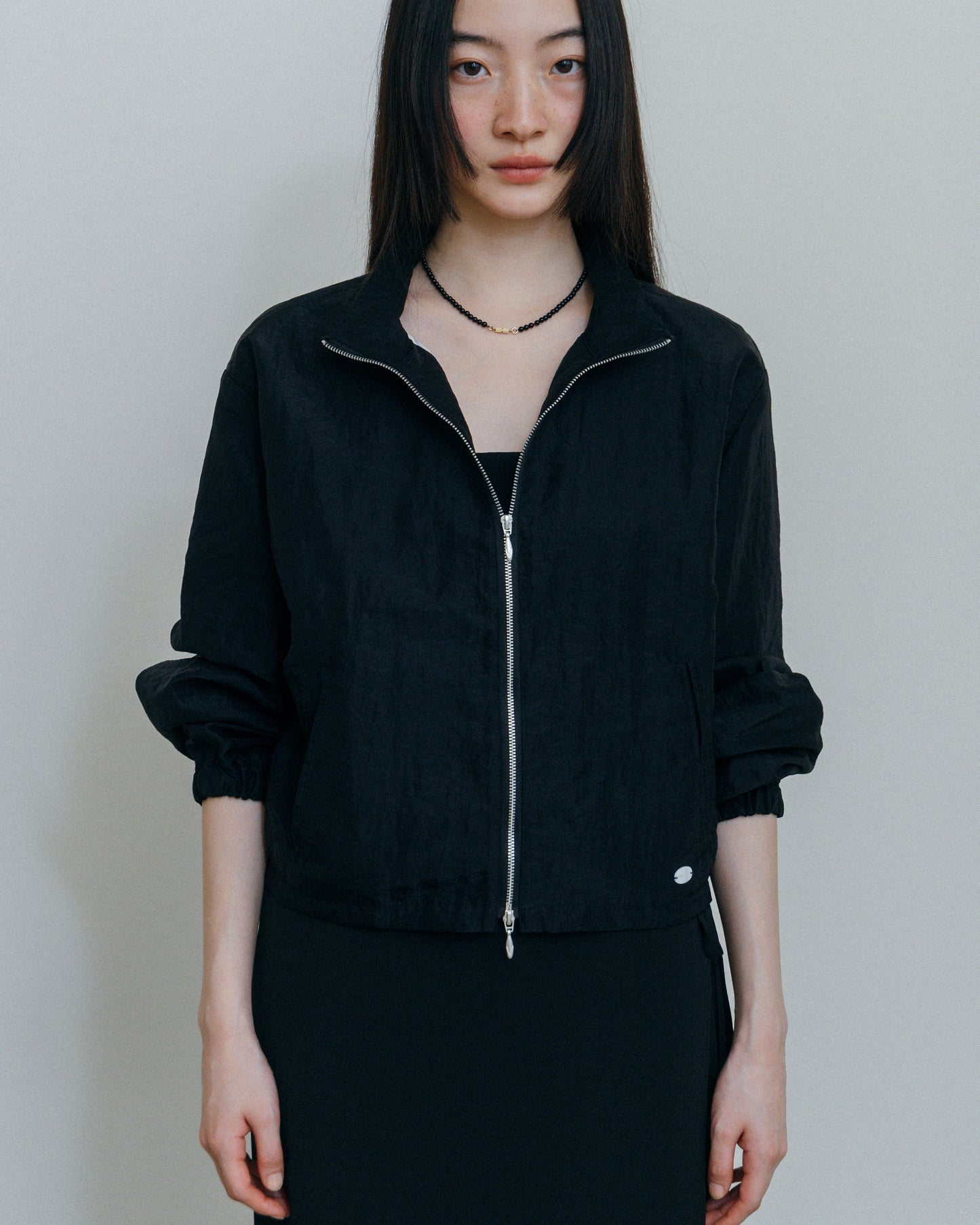 Washed Sheer Blouson