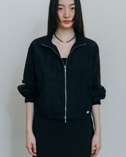 Washed Sheer Blouson