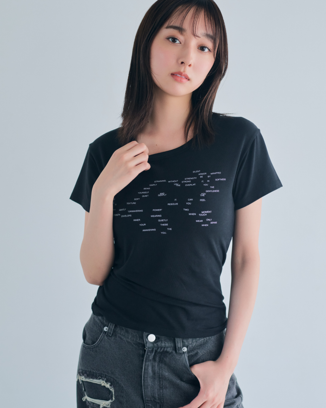 【予約】Back Open Compact Tee※6月下旬配送