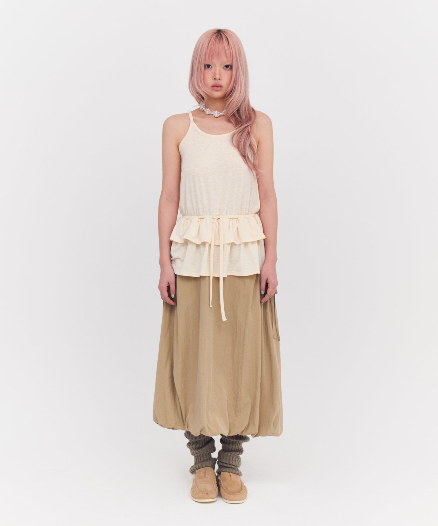 Frilled Cami Onepiece【先行予約】