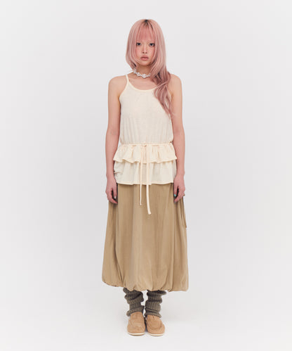 Frilled Cami Onepiece【先行予約】