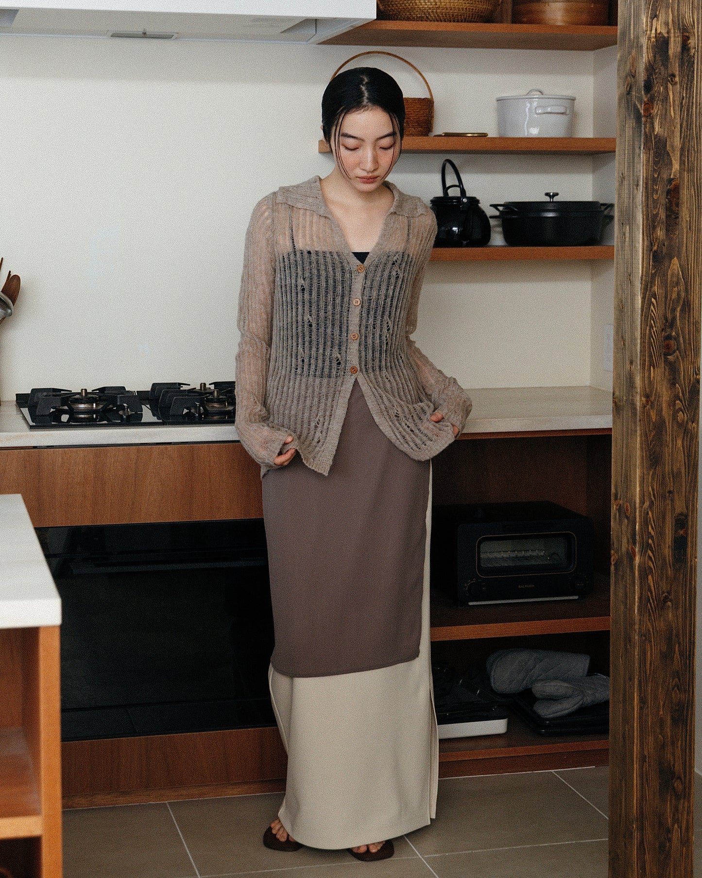 Tie Wrap Layer Skirt