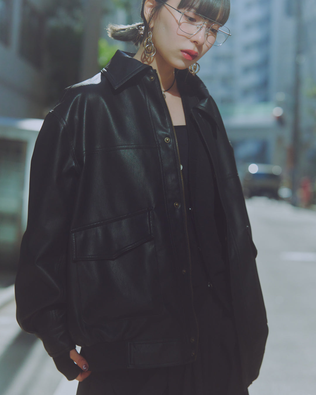 Oversized Mode Blouson