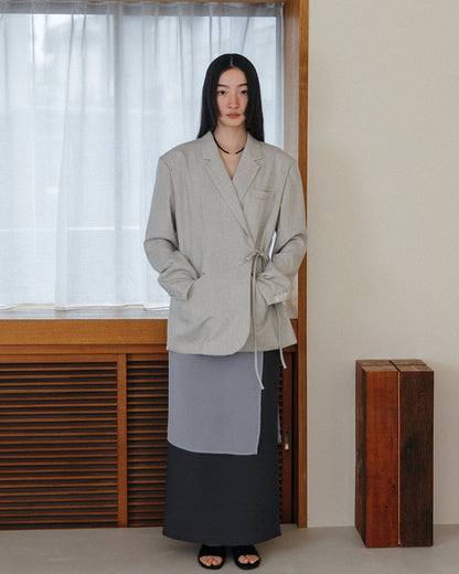 Tie Wrap Layer Skirt