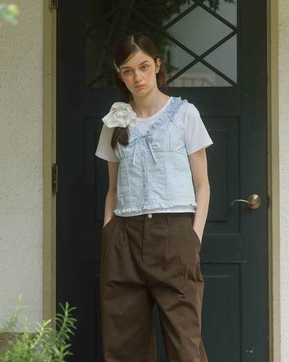Soft Frill Bustier