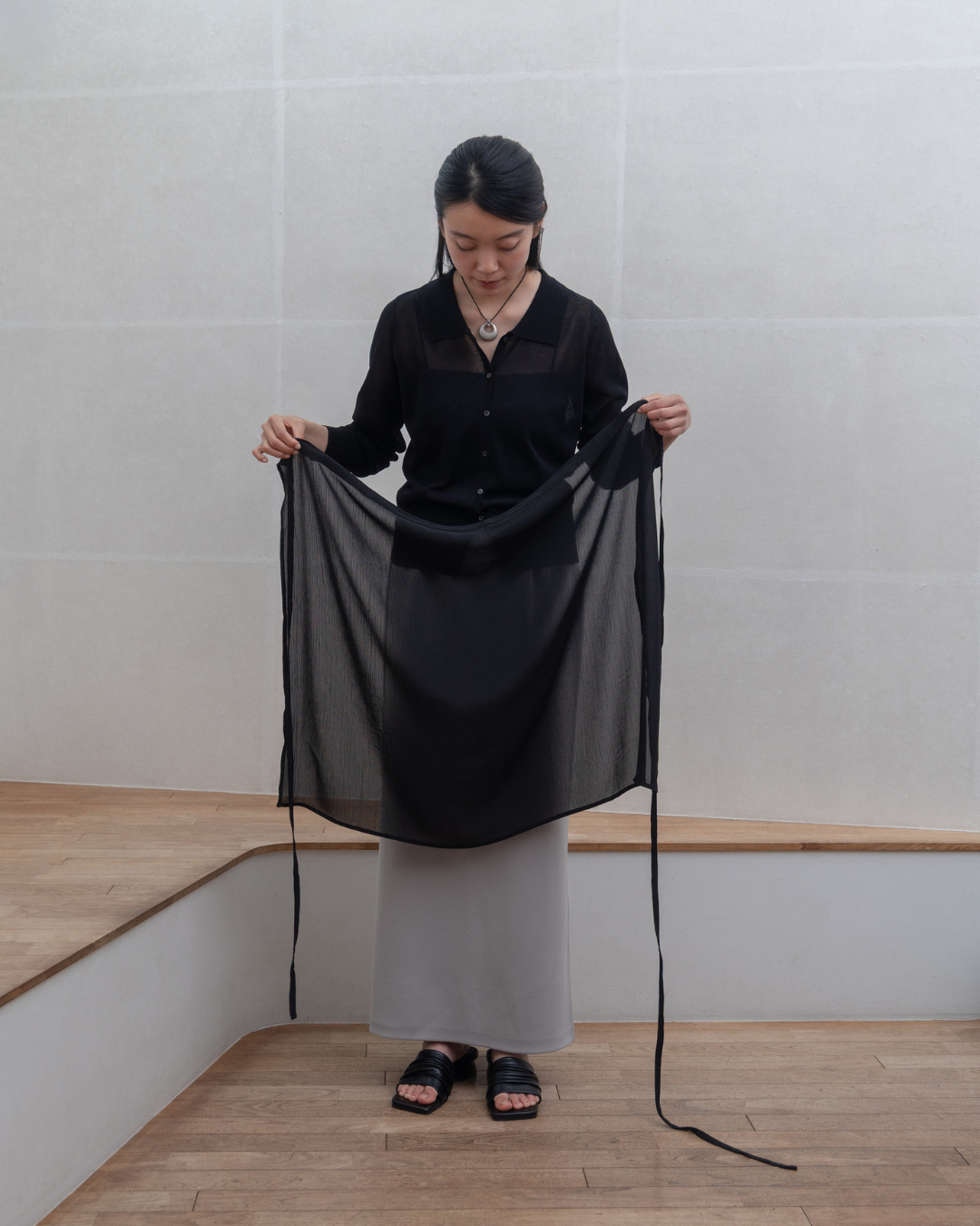 Tie Wrap Layer Skirt