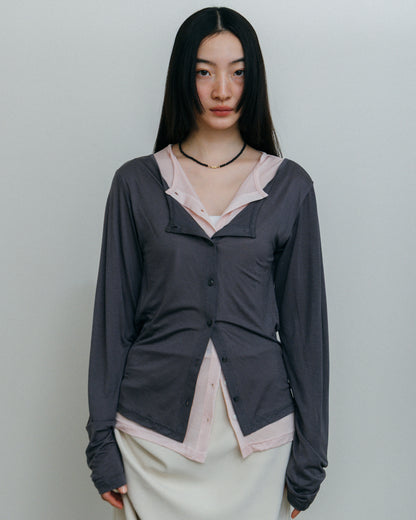 Layer Set Cardigan