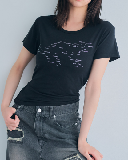 【予約】Back Open Compact Tee※6月下旬配送