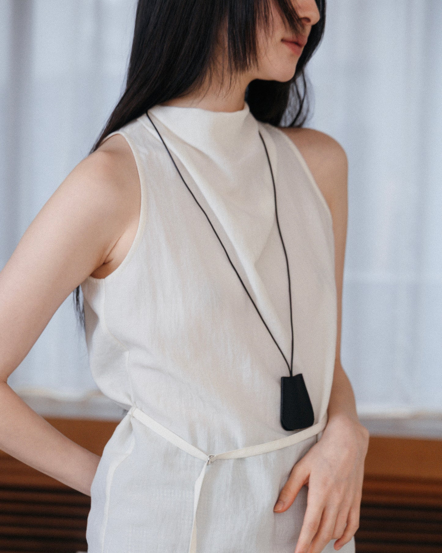 Leather Key Holder Necklace