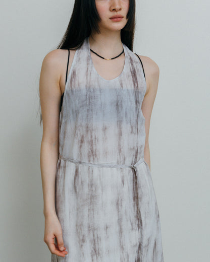 Nuanced Halter Dress