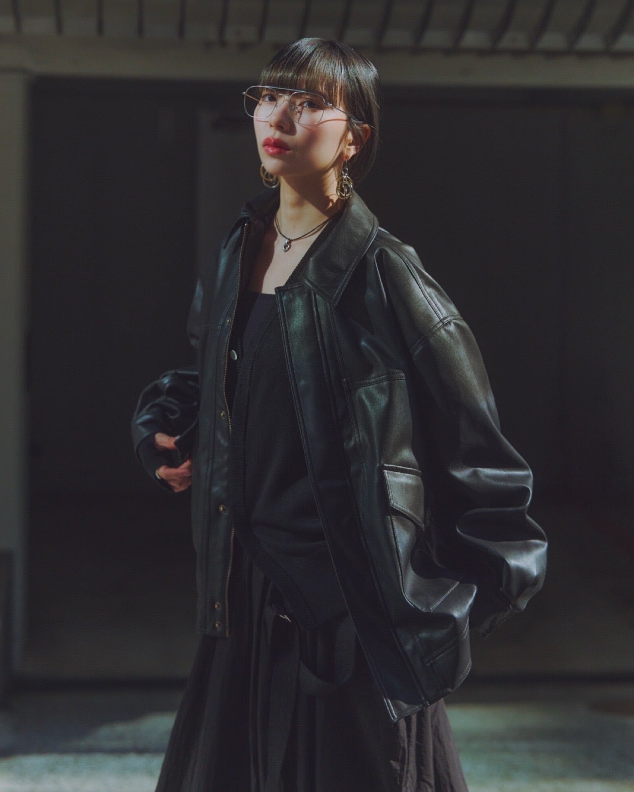 Oversized Mode Blouson