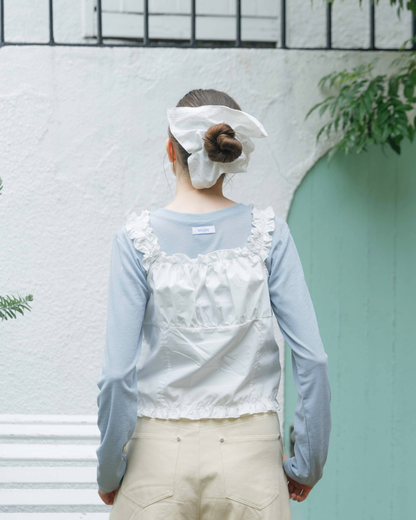 Soft Frill Bustier