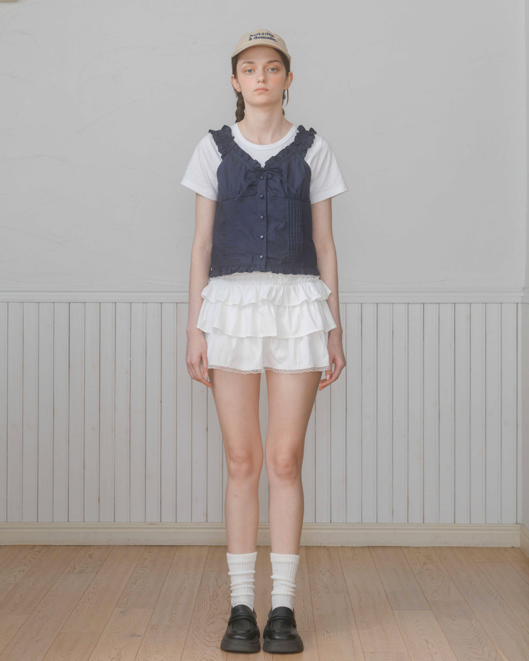 Soft Frill Bustier