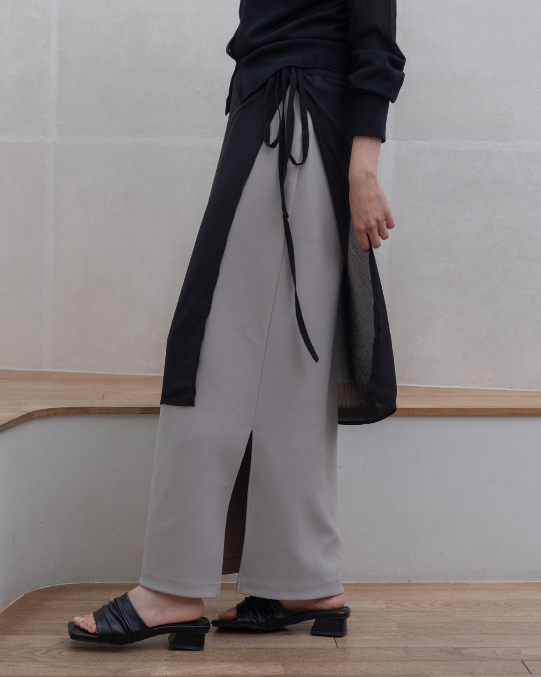 Tie Wrap Layer Skirt