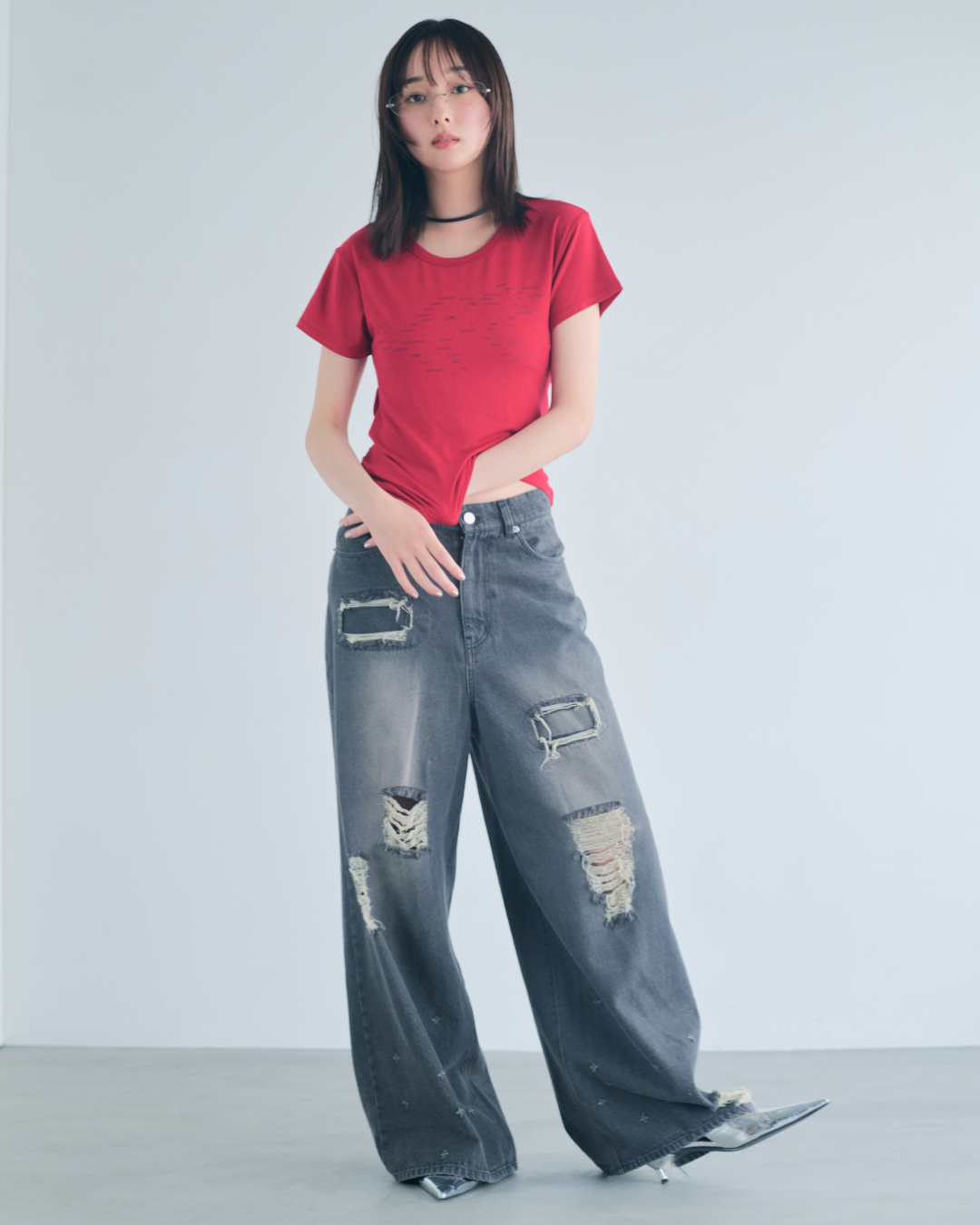 【予約】Back Open Compact Tee※6月下旬配送
