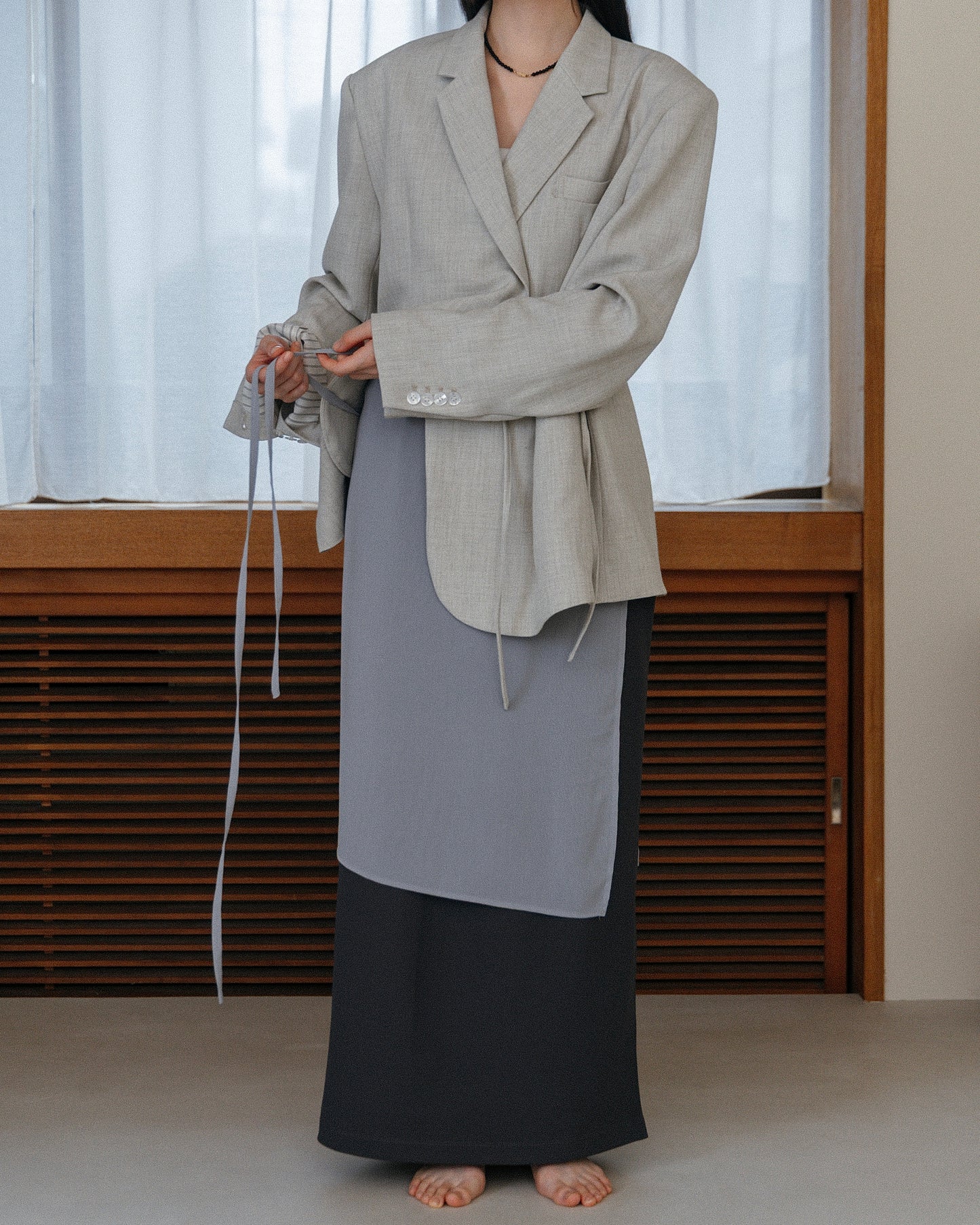 Tie Wrap Layer Skirt