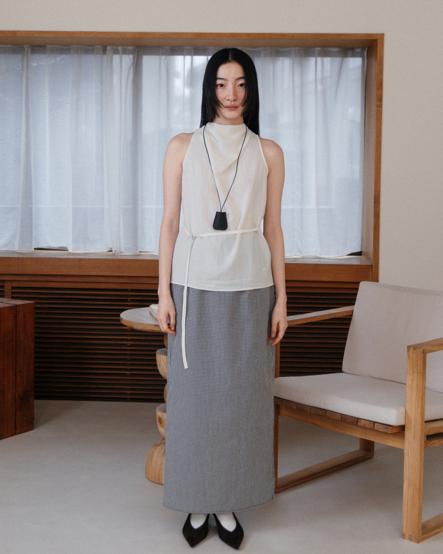 Leather Key Holder Necklace