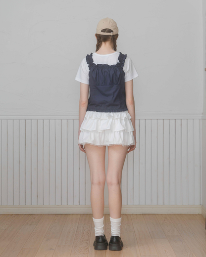 Soft Frill Bustier