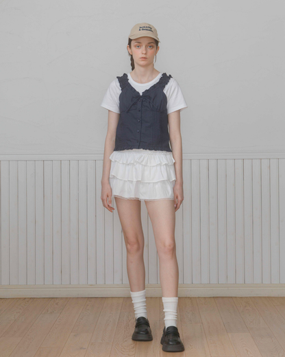 Soft Frill Bustier