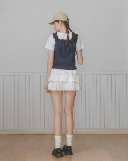 Soft Frill Bustier