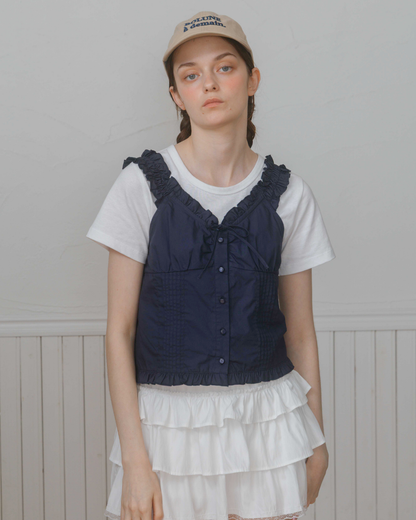 Soft Frill Bustier
