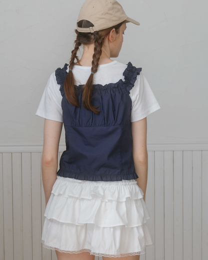 Soft Frill Bustier
