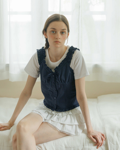 Soft Frill Bustier