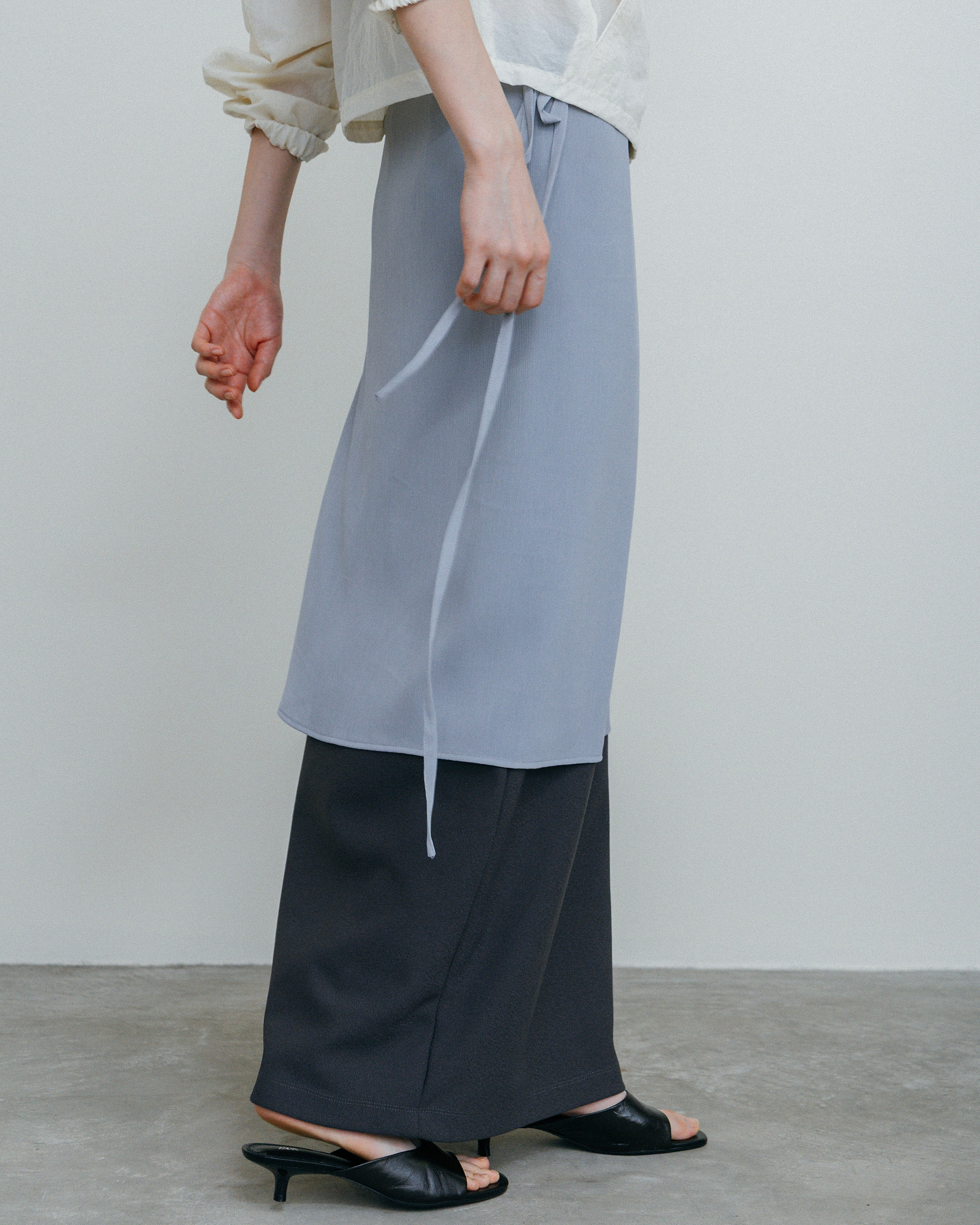 Tie Wrap Layer Skirt – newv | ヌーヴ
