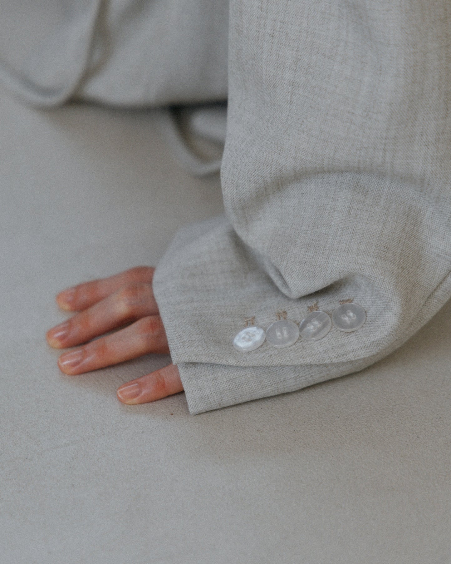 Tie Wrap Tailored Jacket