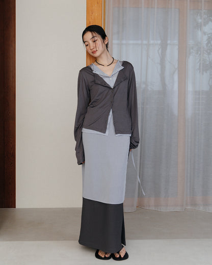 Layer Set Cardigan