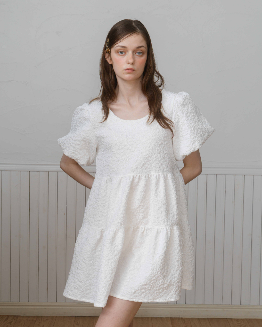Bloom Puff mini one-piece – newv | ヌーヴ Bloom Puff mini one-piece – newv | ヌーヴ