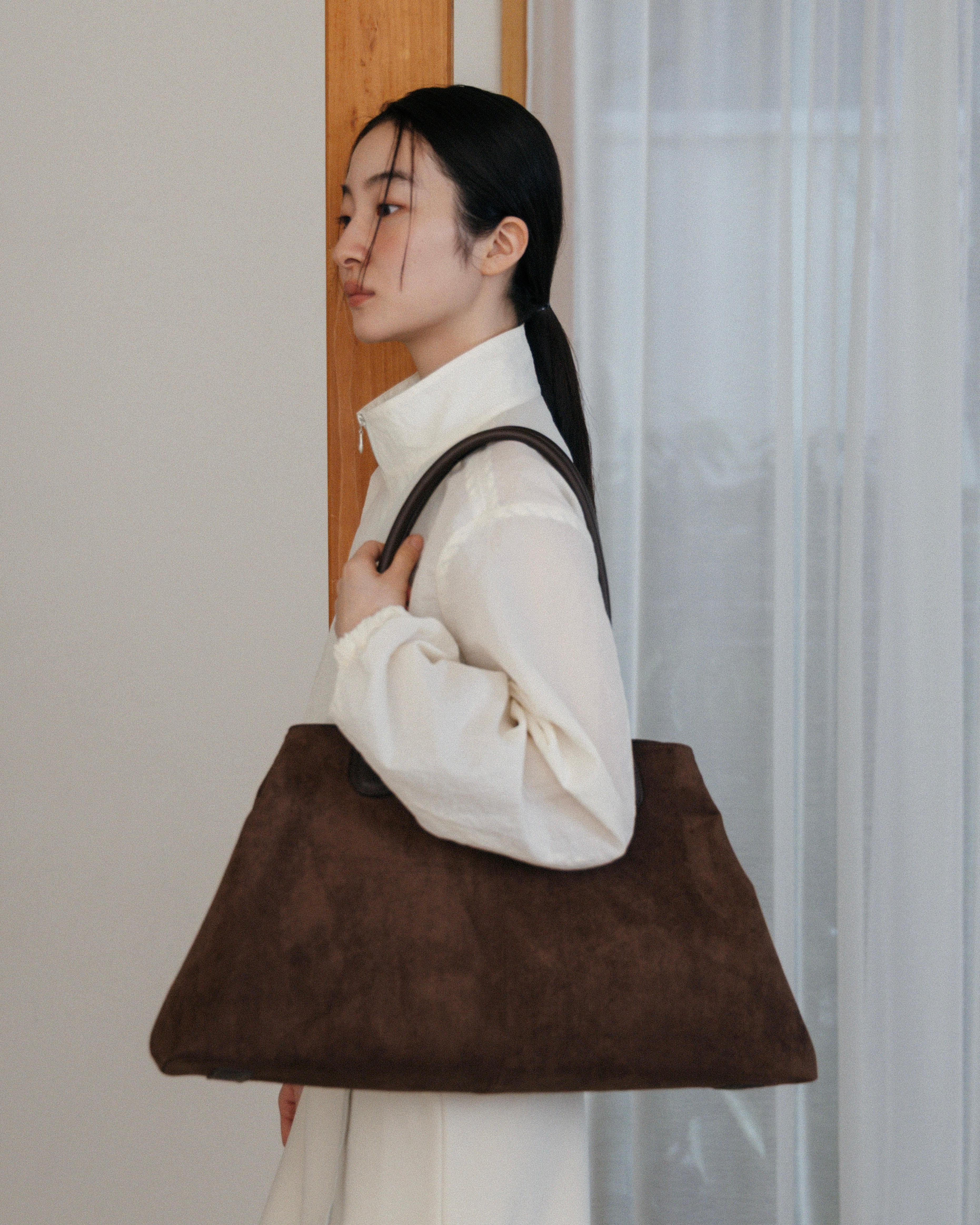Suède Boston Bag – newv | ヌーヴ