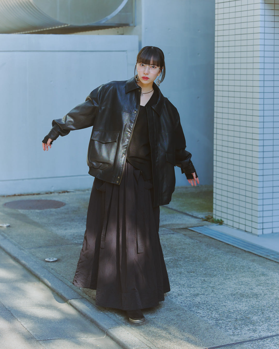 Oversized Mode Blouson