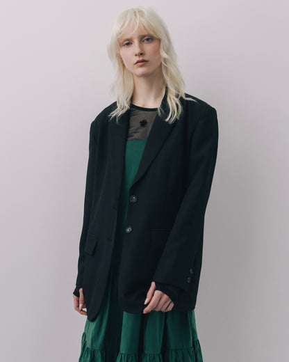 Back Gather Design Jacket