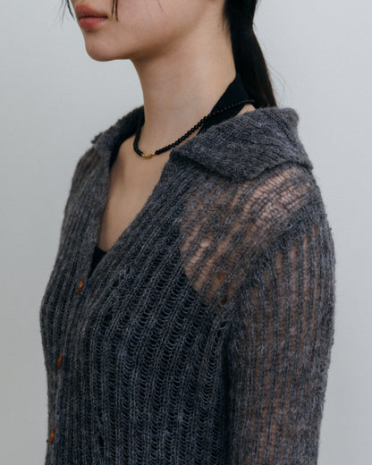 Sheer Knit Cardigan