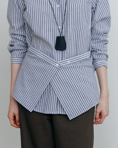 Stripe Wrap Shirt
