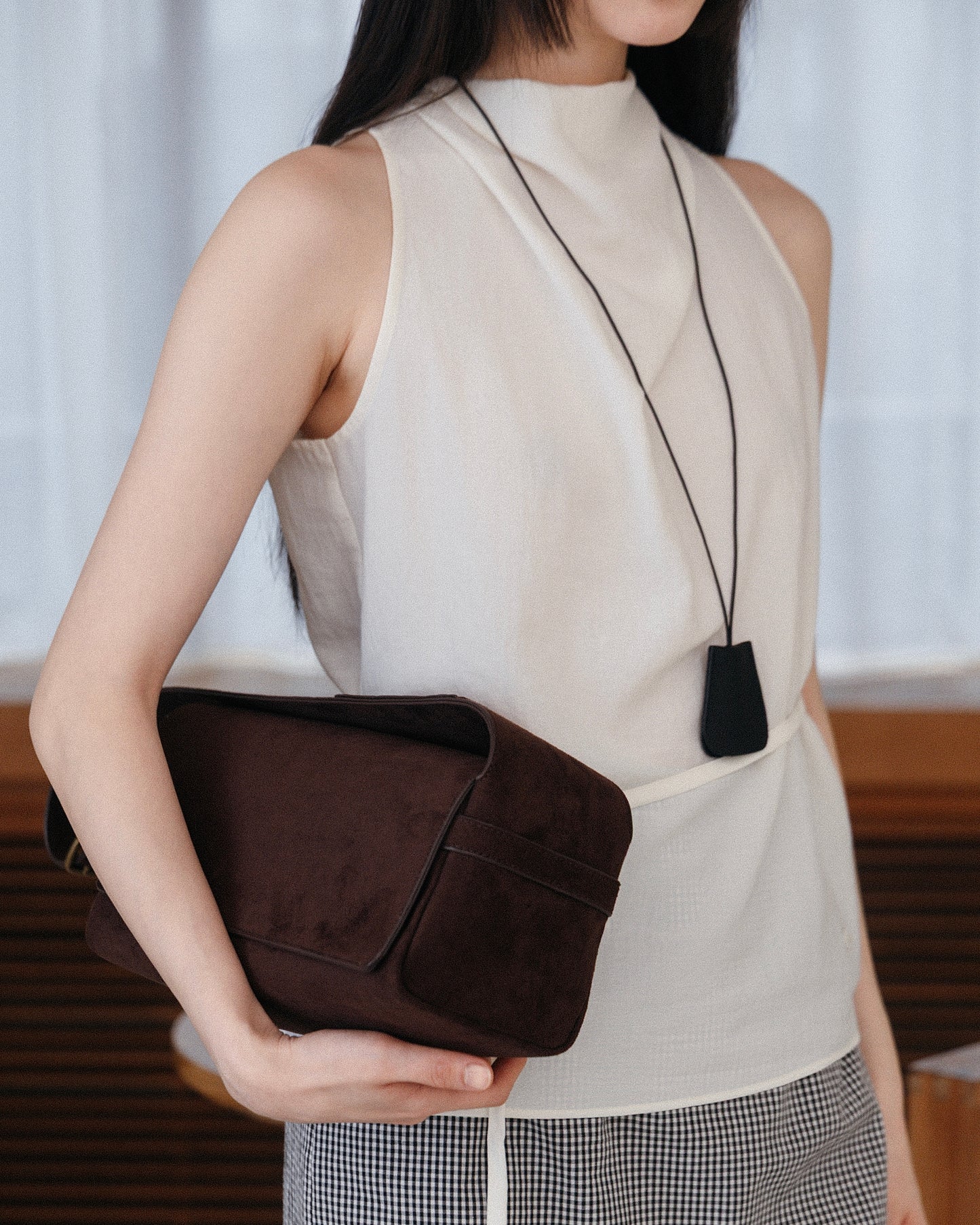 Drape Tie Halter Top