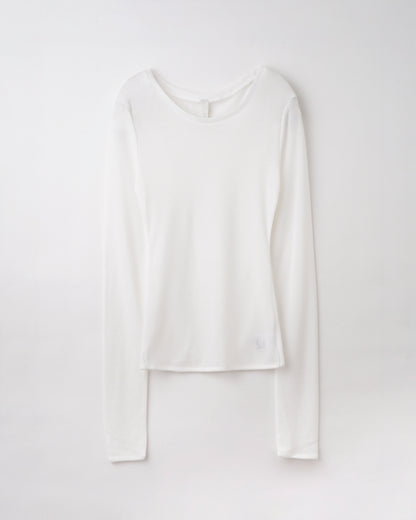Sheer Long Sleeve Tee