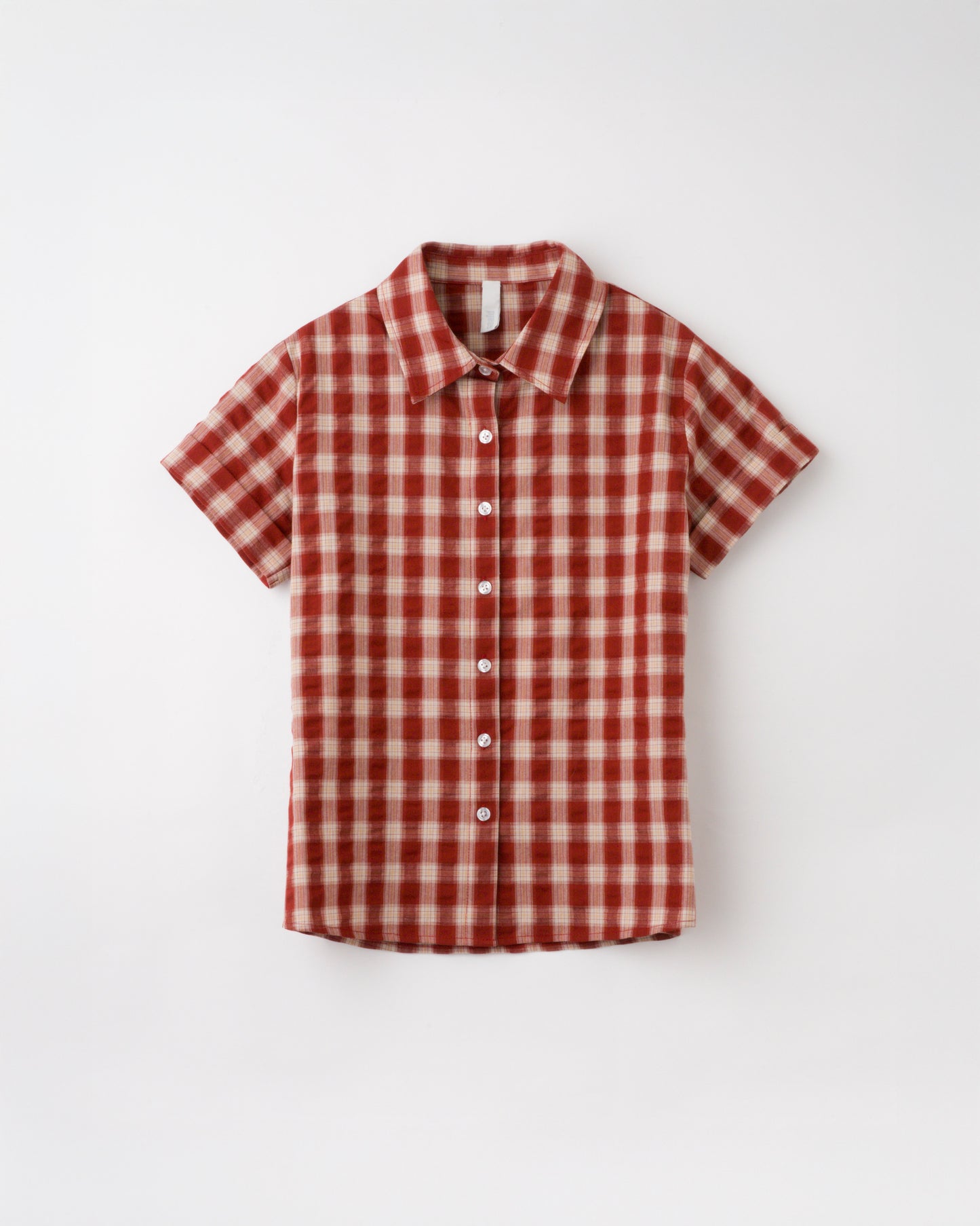 Check Shortsreeved Shirt【先行予約】